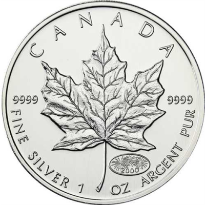 Kanada 5 Dollars 2000 Stgl. Maple Leaf - Privy Millenium I