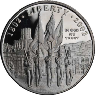 USA-1 Dollar-2002-AGpp-Military Academy Bicentennial-RS