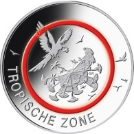 5 Euro Münze Zone Tropische Zone 2017