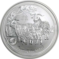 Australien-1-Dollar-2015-Lunar-Ziege-Privy-Löwe-RS