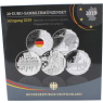 Deutschland-5x20 Euro-2019-AGpp-Komplett Set-Folder
