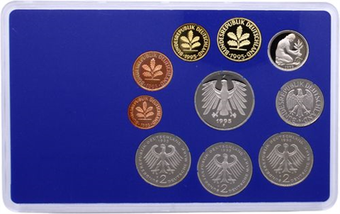 Deutschland-12,68 DM-1995-PP-Kurs-Blister-MzzF-RS