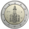 Deutschland-2Euro-2015bfr-Paulskirche-Münzzeichen-A-RS