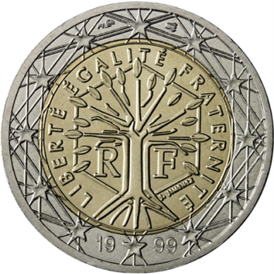 Frankreich 2 Euro 1999 -I