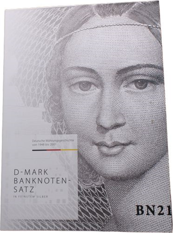 Deutschland-1885DM-1989-1996-AGpp-D-MarkBanknotensatz-AlbumI