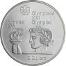 Kanada-5 Dollar-1974-AGstgl-Montreal 76  Athlete Torch-RS