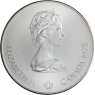 Kanada-5 Dollar-1975-AGstgl-Montreal 76  Platform Diver-VS