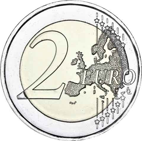 Ta Hagrat 2 Euro Münze Mzz F
