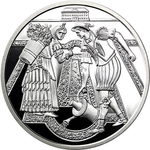 Österreich-10-Euro-2003-Silber-PP-Schloss-Hof-Etui