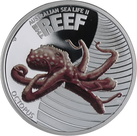 Australien-50 Cent-2012-AGpp-Octopus-Farbe-RS