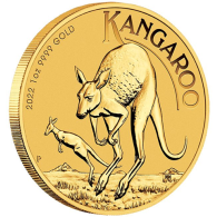 Australien-100-Dollar-2022-Kanguru-Gold-Anlagemünze-I