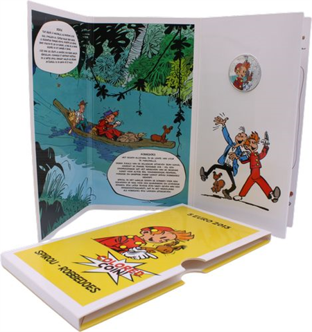 Belgien-5Euro-2013-AGpp-Spirou-Farbe-RS