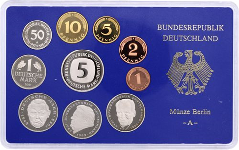 Deutschland-12,68 DM-2001-PP-Kurs-Blister-MzzA-RS