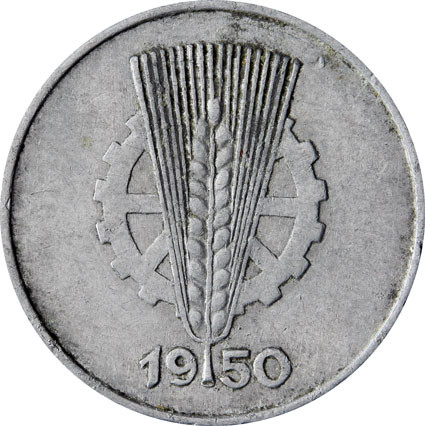 J.1501 DDR 1 Pfennig 1950 A Kursmünzen 
