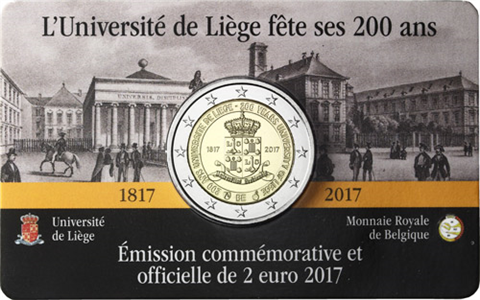 Belgien-2Euro-2017-Universität-Lüttich-RS