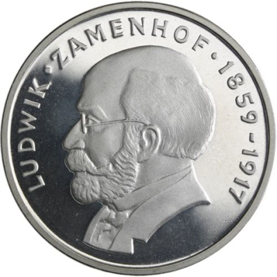 Polen-100 Zlotych-1979-AGpp-Ludwik Zamenhof-RS