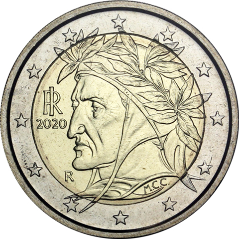 Italien-2-Euro-2020