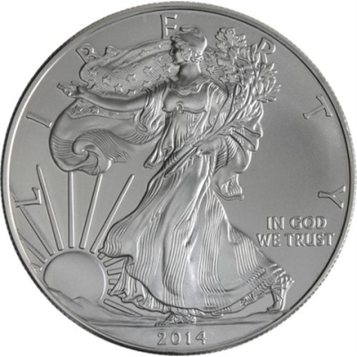 USA-1 Dollar-2014-AGstgl-Silver Eagle-RS