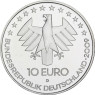 Silber-Gedenkmünze 10 Euro 2009 Luftfahrtausstellung 