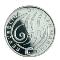 SanMarino10Euro-2009-AgPP-10JahreWWU-VS