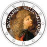 San Marino 2 Euro Leonardo da Vinci FARBE
