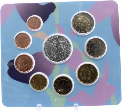 San Marino-8,88 Euro-2025-Stgl-KMS-Orchidee-Folder