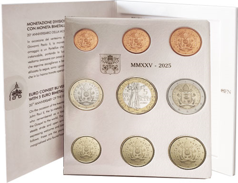Vatikan-8,88Euro-2025-Stgl-KMS-Folder