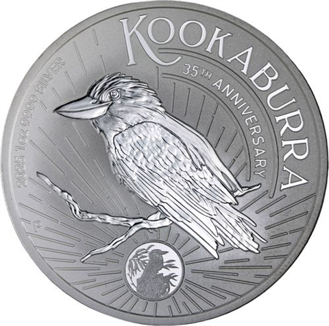 Australien-36x1Dollar-1990-2025-AGstgl-Kookaburra Set-EtuiI