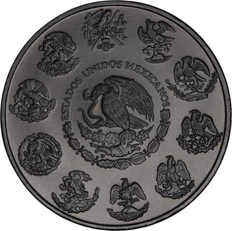 Mexiko-1 Onza-2008-AGstgl-Black-Siegesgöttin-RS