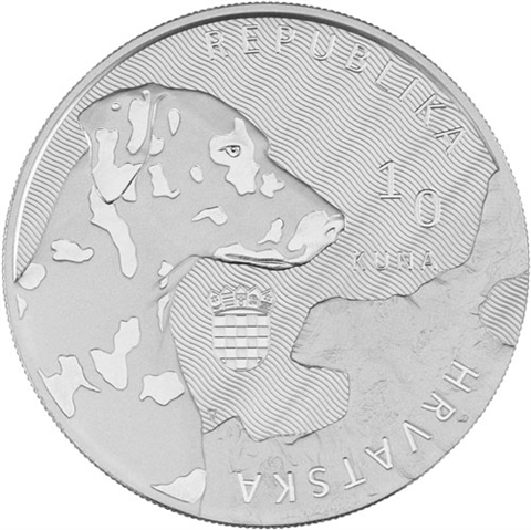Kroatien-10Kuna-2021-1OzSilber-Dalmatiner-RS