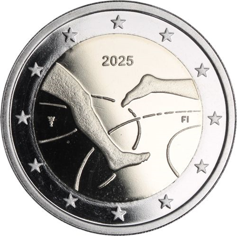 Finnland-2 Euro-2025-PP-Leichtathletik-blau-Etui
