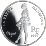 Frankreich-1,5 Euro 10 Francs-1997-AGpp-La Petite Danseuse-RS