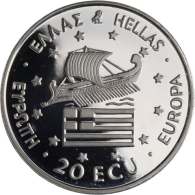 Griechenland-20 ECU-1993-AGpp-Macedonia-RS