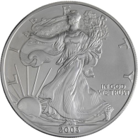 USA-1 Dollar-2003-AGstgl-Silver Eagle-RS