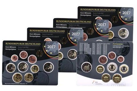 Deutschland-29,40--Euro-2017-Stgl-Kurs-MzzJ-VS
