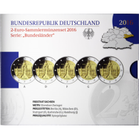 Deutschland-5x-2-Euro-2016-PP-Dresdner-Zwinger-Komplettset-im-Folder-1