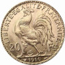 Frankreich 20 Francs Marianne (1871-1940) Gold