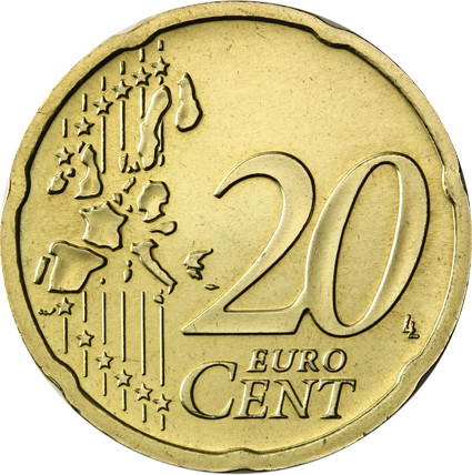 Kursmuenze  Belgien 20 Cent 2012 Albert II     