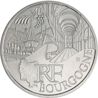 Frankreich-10 Euro-2011-AGstgl-Bourgogne Burgund-RS