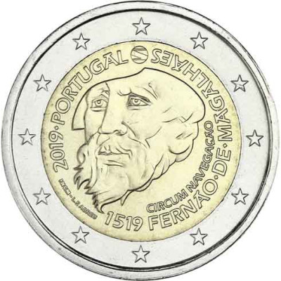 2 Euro Portugal  500 Jahre Magellan Weltumsegelung 2019 Gedenkmünzen bestellen 