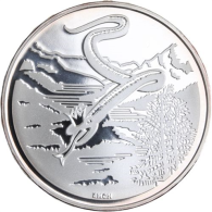 Schweiz-20 Franken-1995-AGpp-Schlange-RS