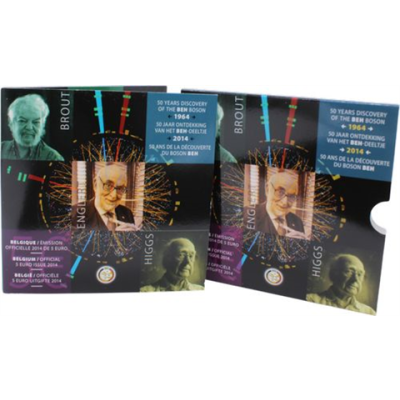 Belgien-5 Euro-2014-AGpp-Nobelpreis-Folder