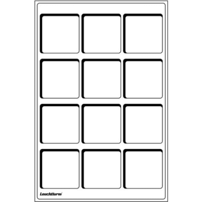 357180 - tab-muenztableau-l-mit-12-eckigen-faechern-67-mm-blau-2er-pack