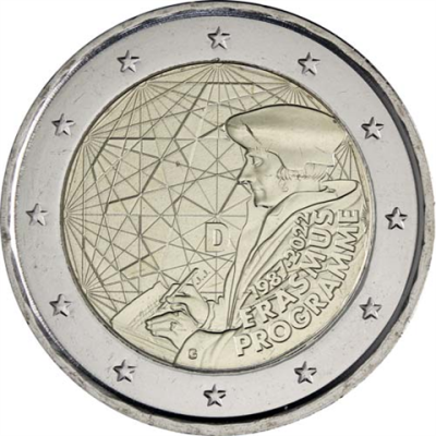 Deutschland-2Euro-2022-bfr-Mzz-G-Erasmus-RS