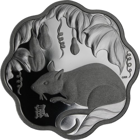 Kanada-15 Dollar-2020-AGpp-Jahr der Ratte-RS
