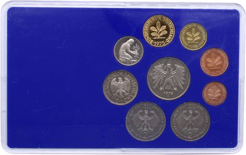 Deutschland-10,68 DM-1975-PP-Kurs-Blister-MzzF-RS