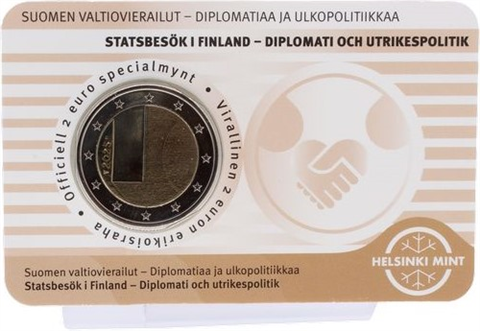 Finnland-2 Euro-2025-Stgl-Diplomatie-Coincard Braun-RS_ergebnis