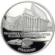 Deutschland 10 DM 2001 PP Katharinenkloster Meeresmuseum Stralsund