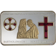 Cook Islands- 5 Dollar-2006-AGpp-Papst in der Türkei-RS