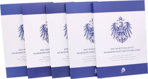Deutschland-60xMedaillen-AGstgl-Wertvollsten Silbermünzen-Set I